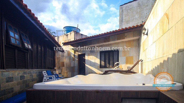 Casa com piscina Aquecida e Hidromassagem SPA