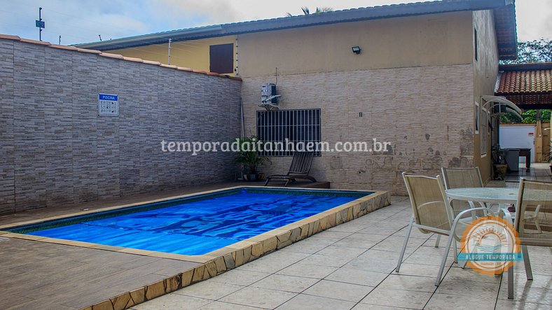 Casa na praia alugar temporada, piscina aquecida