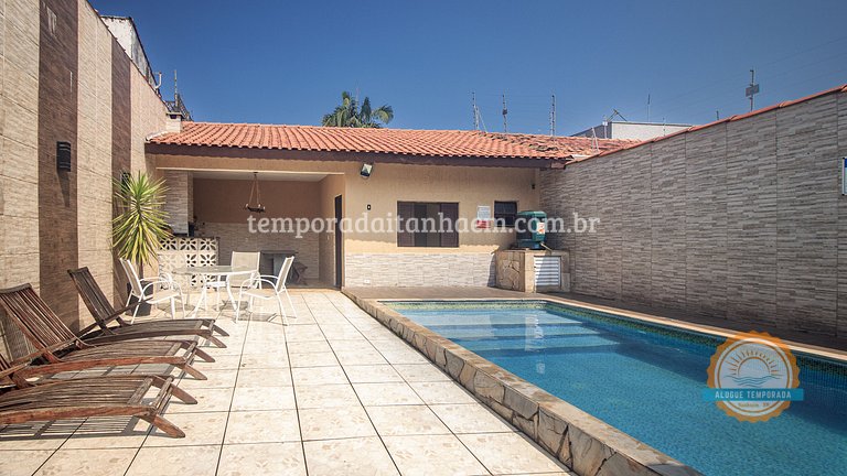 Casa na praia alugar temporada, piscina aquecida