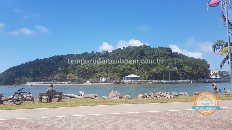 Casa para alugar na praia, 6 quartos, piscina aquecida