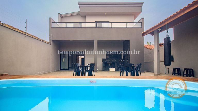 Sobrado Novo e Moderno, Piscina, Área Gourmet