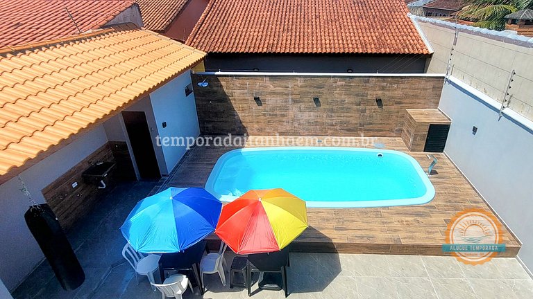 Sobrado Novo e Moderno, Piscina, Área Gourmet